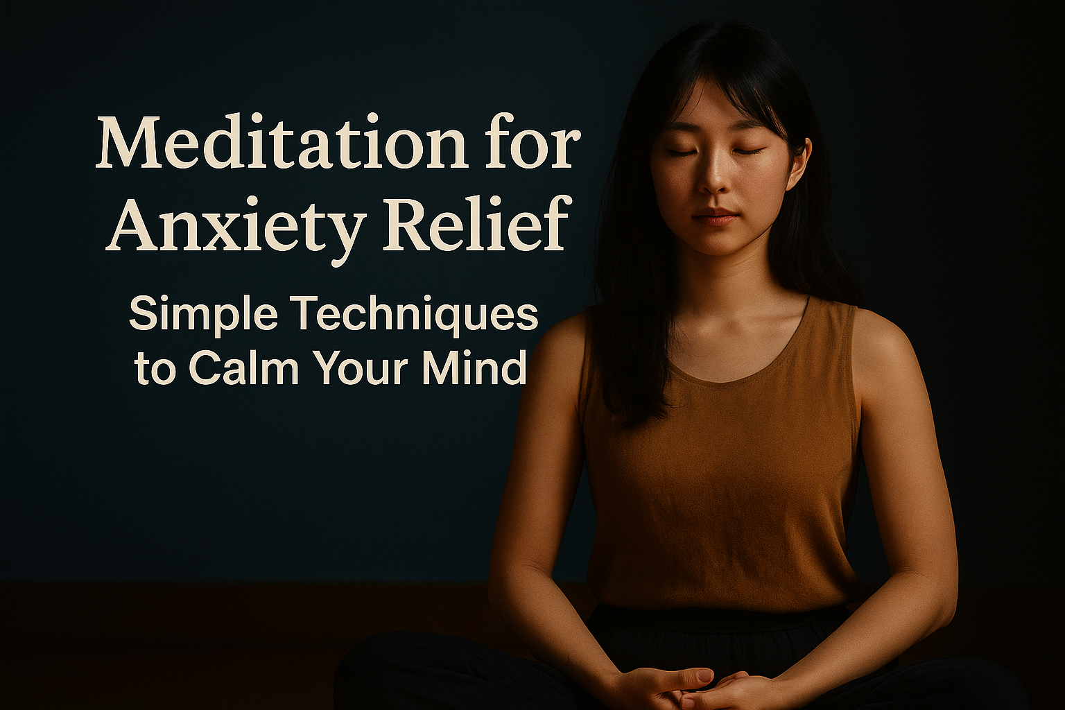 Meditation for Anxiety Relief